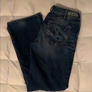 Silver jeans!